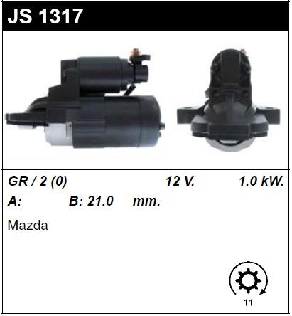 Поступление стартеров, в том числе Стартер JS1317 (WPS)